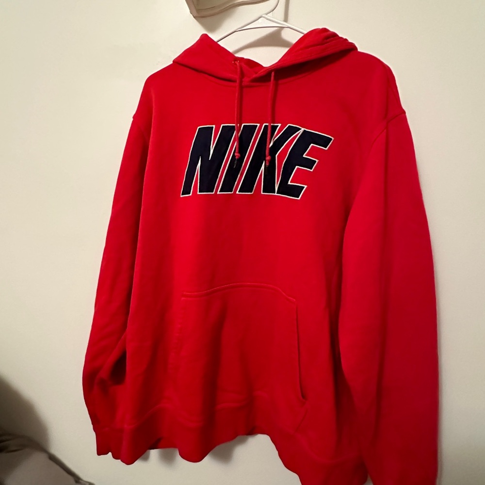Nike Red Hoodie